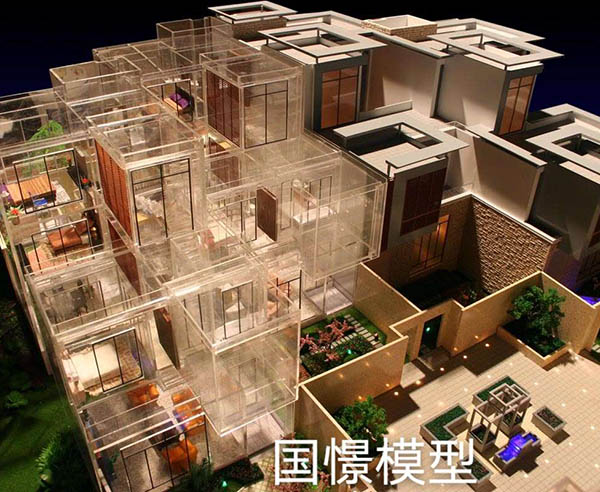 越西县建筑模型