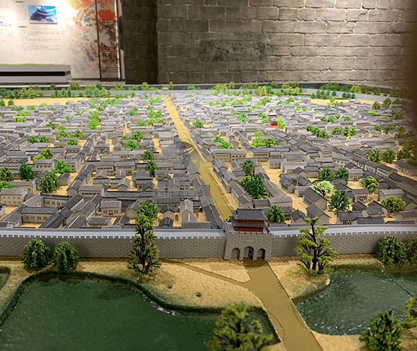 越西县建筑模型