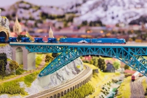越西县桥梁模型